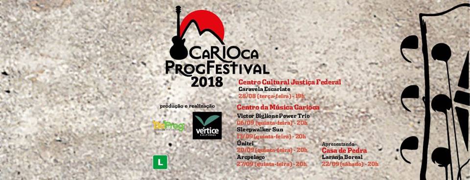 CaRIOca ProgFest, o rock progressivo em vários palcos pela cidade