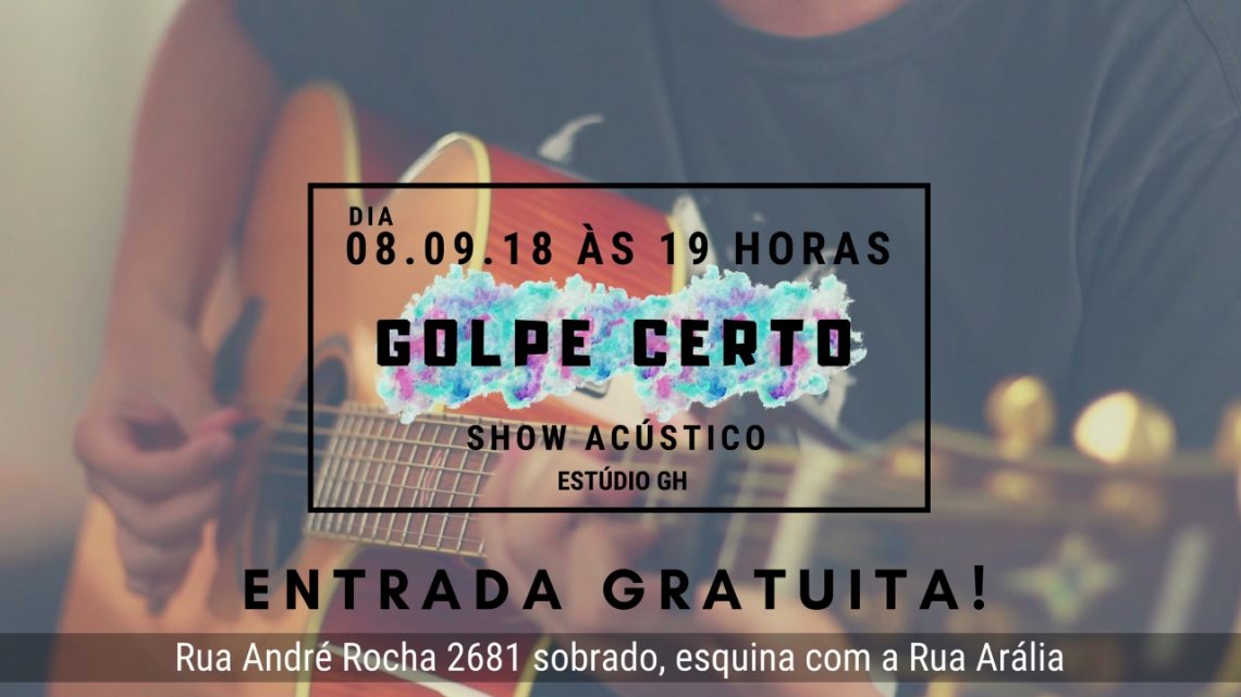 Golpe Certo comemora 5 anos de banda com novo show